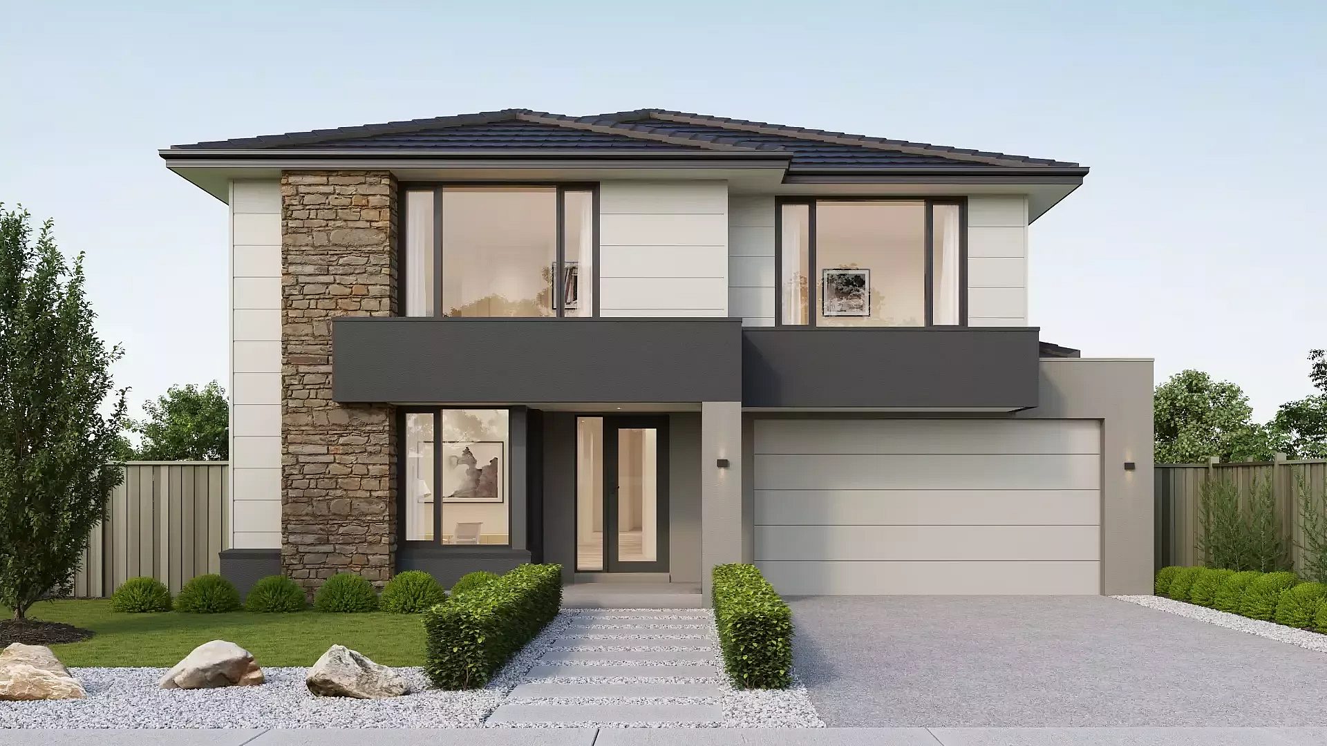 New Living Cascade Facade 1