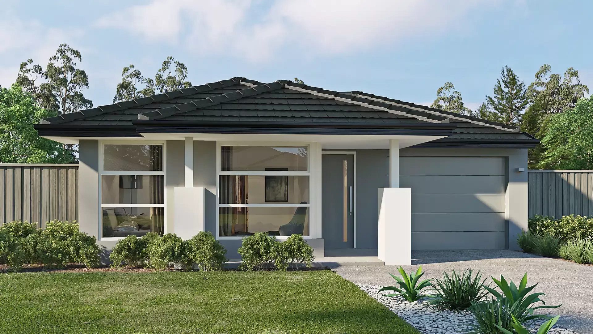 Simplicity Rixton Contemporary Facade