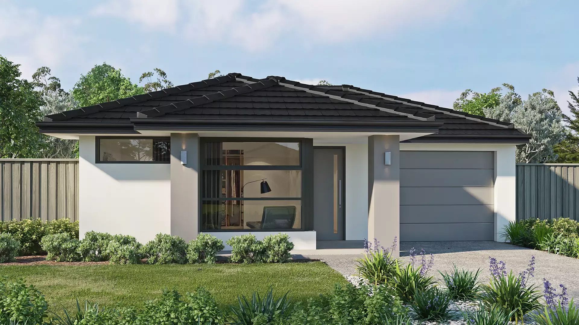 Simplicity Rixton Modern Facade